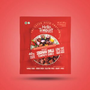 Peppery Szechuan Chilli Tempeh Cubes