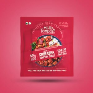 Simply Sriracha Tempeh Cubes