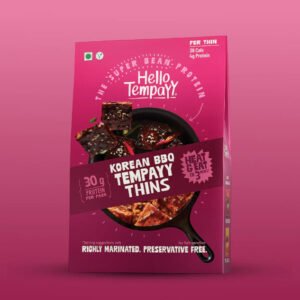 Korean BBQ Tempeh Thins