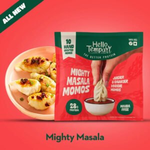 Hello Tempayy Mighty Masala High Protein Veg Momos