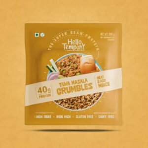 Tawa Masala Tempeh Crumbles