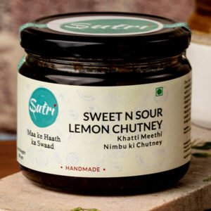 Sweet & Sour Lemon Chutney